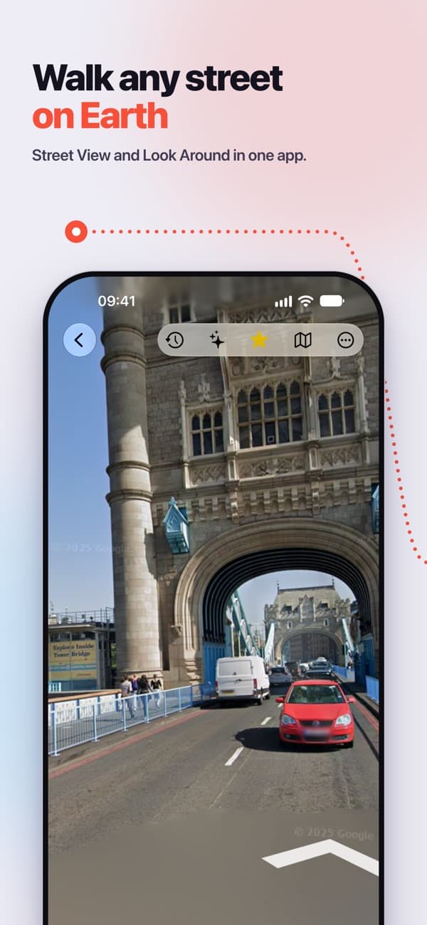 Street Viewer: An app that allows you to easily access street views. Became a huge hit when apple dropped google maps in iOS 6.
