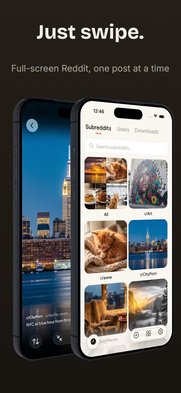 SubStory: A media-first browser for Reddit.
